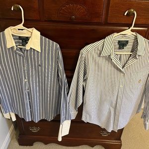 4 Ralph Lauren button up shirts